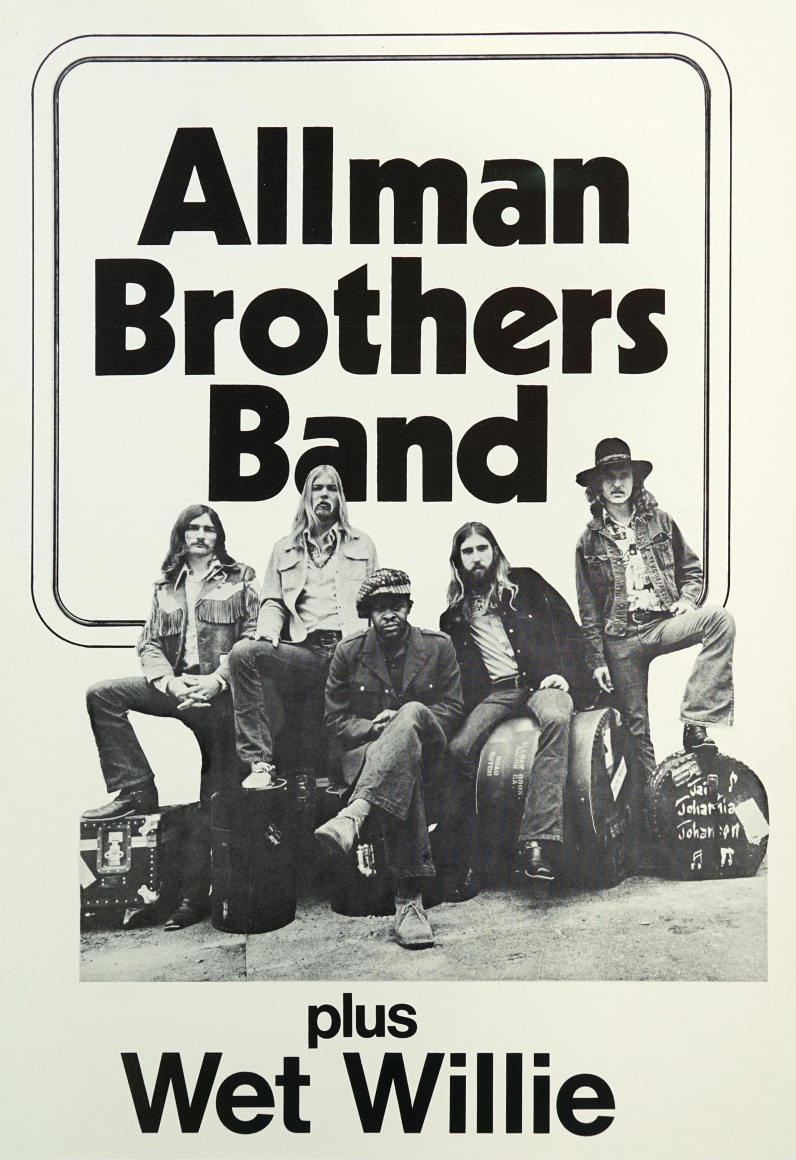 Allman Brothers Wet Willie Band Items Bahr Gallery