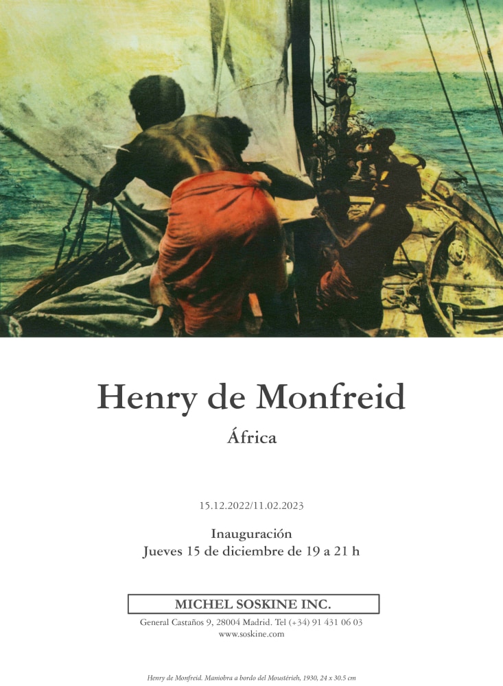Henry de Monfreid - EXHIBITIONS - MICHEL SOSKINE INC.
