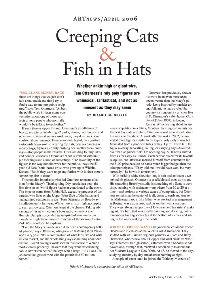 Creeping Cats and Fish in Hats