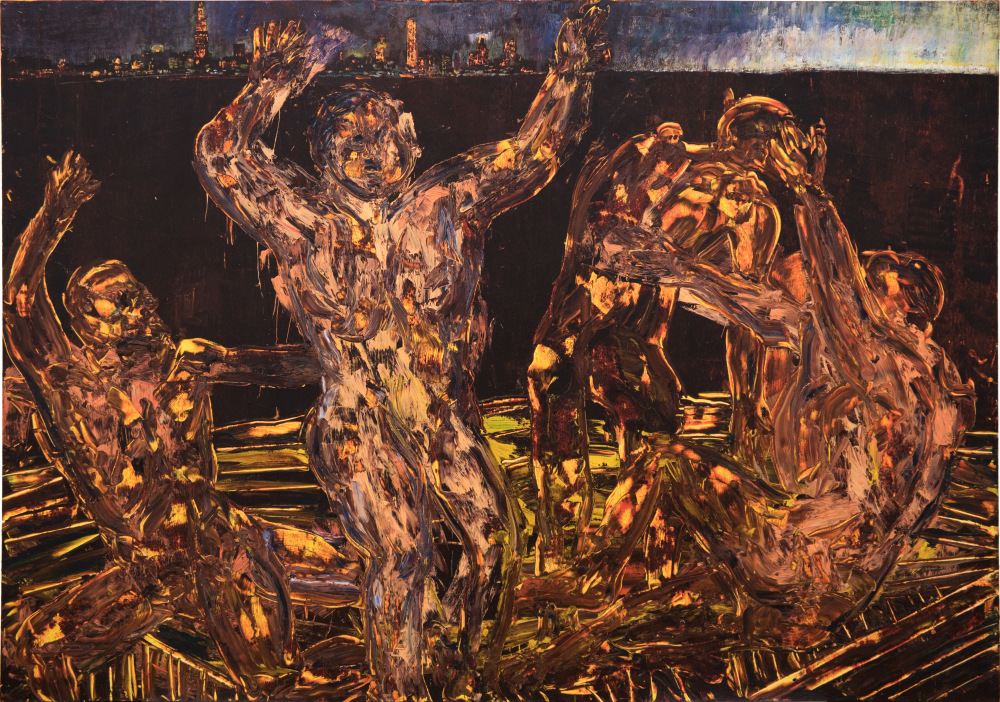 Arnaldo Roche, 'Aqui y Alla (Here and Now),' 1989