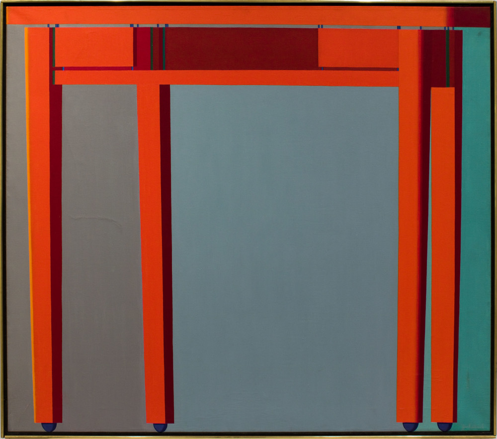 Jack Beal, Table Painting #5, 1968. Oil on canvas, 42 x 48 inches.