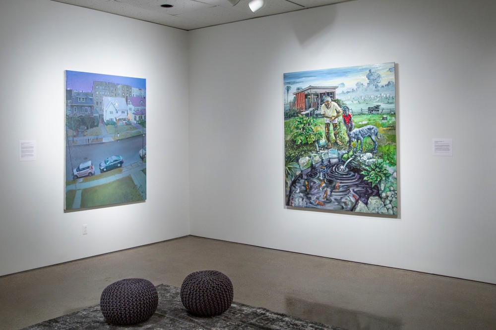 Installation view, 'Your Very Own Paradise,' Oakland University Art Gallery, Rochester, MI, 2019.