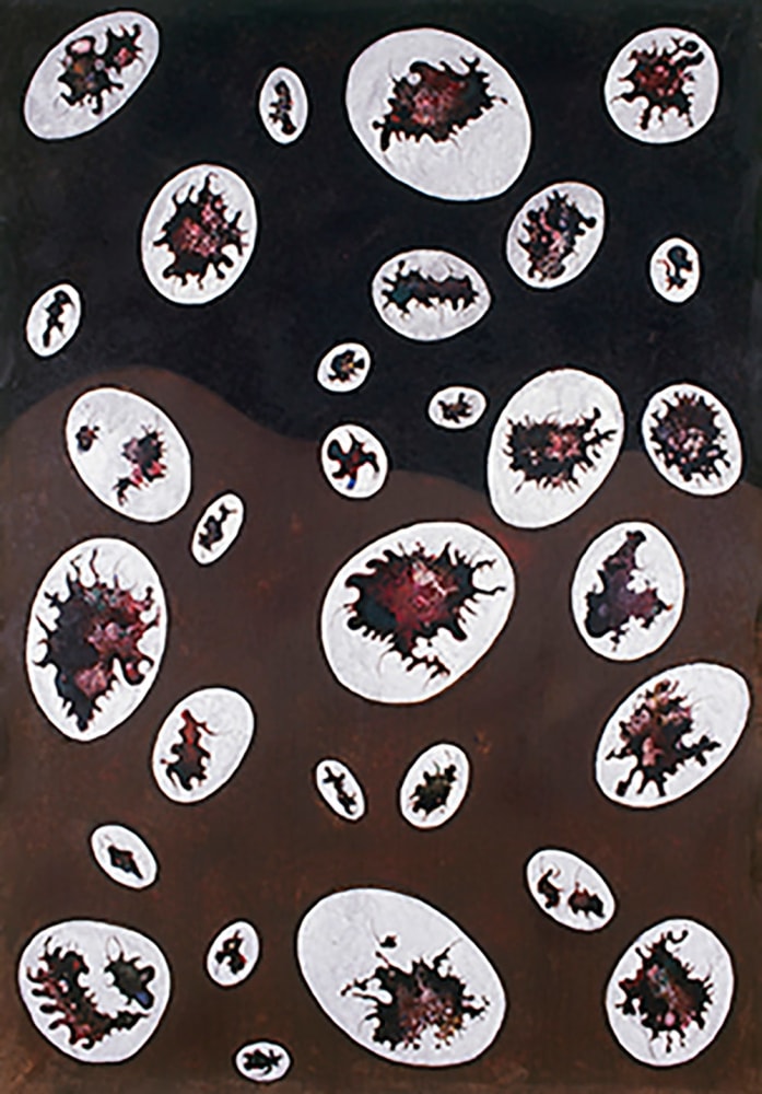Luis Cruz Azaceta, The Virus VII, 1989.