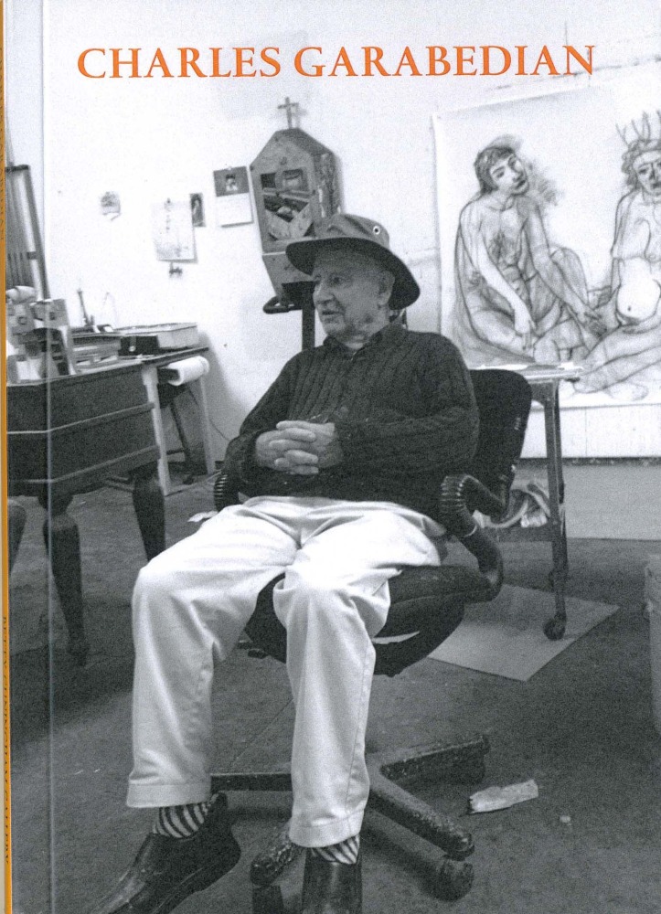 Charles Garabedian in his studio 2014. Photo: Sam Messer