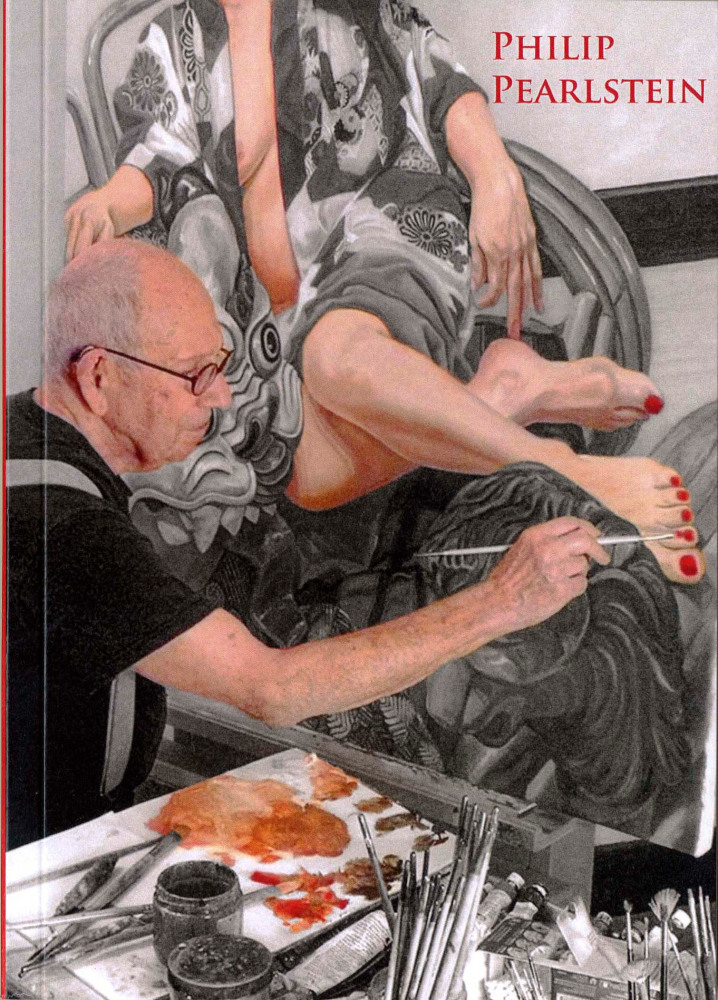 Philip Pearlstein painting in his studio. 2015

Photo edit: Paul Brodeur