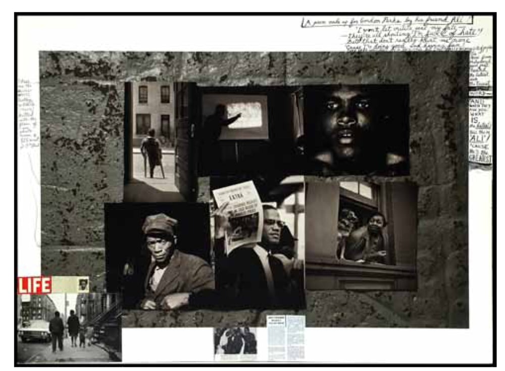 Gordon Parks: Collages by Peter Beard - Exhibition at the Gordon Parks Foundation