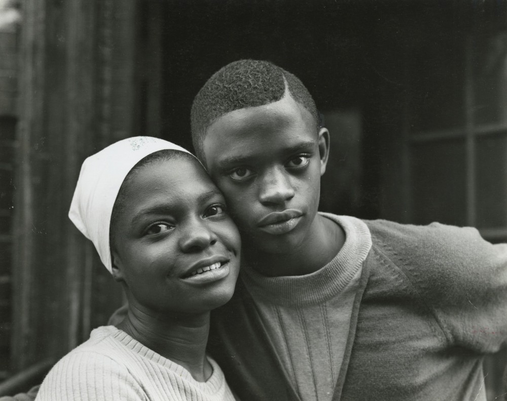 Bruce Davidson, East 100th Street, 1966-1968, Young Couple, Howard Greenberg Gallery, 2019 