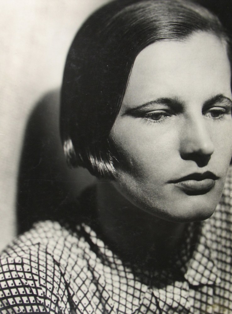 Portrait of a woman with a bob, c.1930
