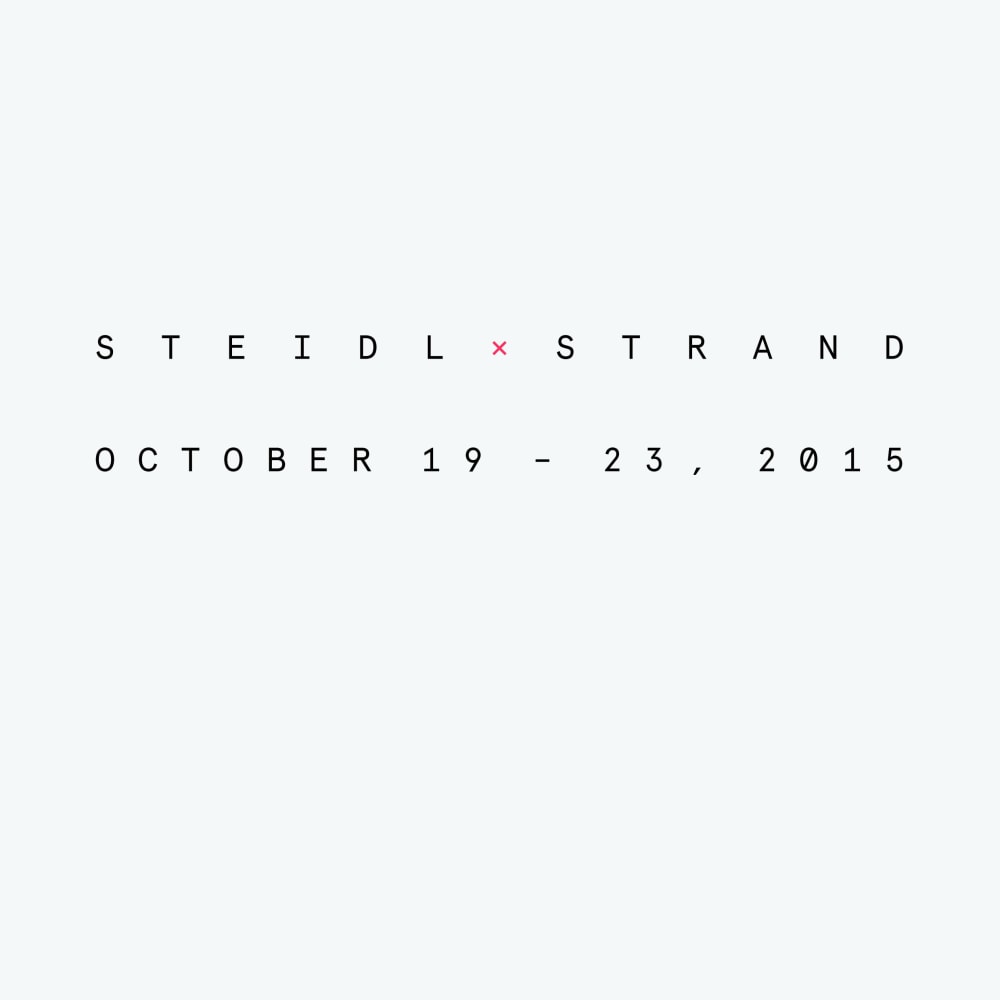 Steidl x Strand