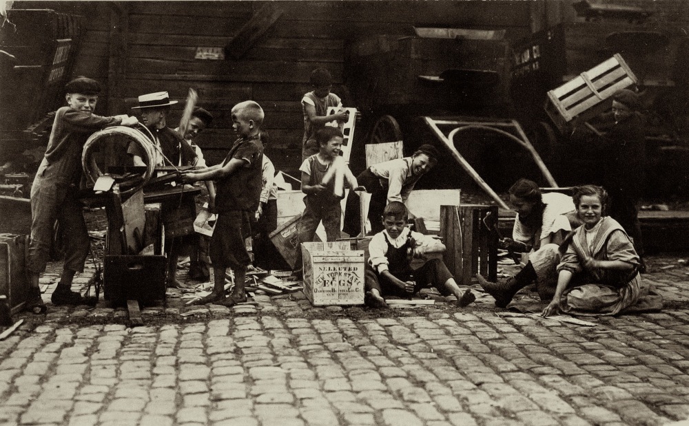 Children of the New York City Slums, 1910