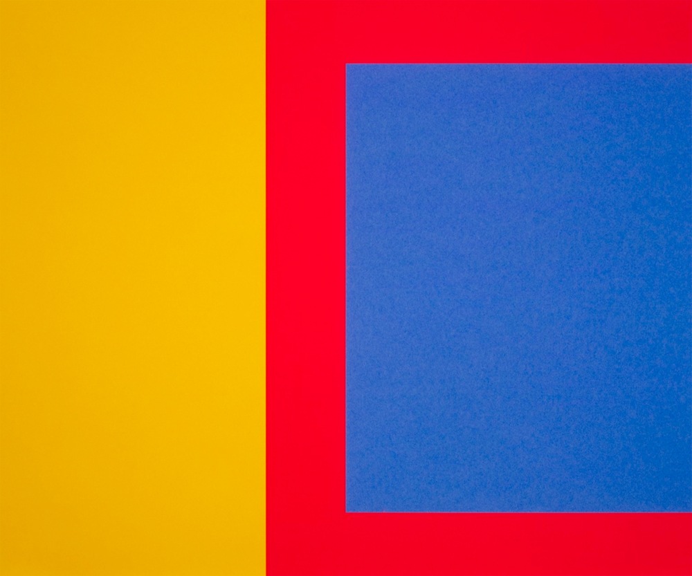 Richard Caldicott, Untitled C-Prints, Sous Les Etoiles Gallery, abstract, photography, red, yellow, Sous Les Etoiles Gallery