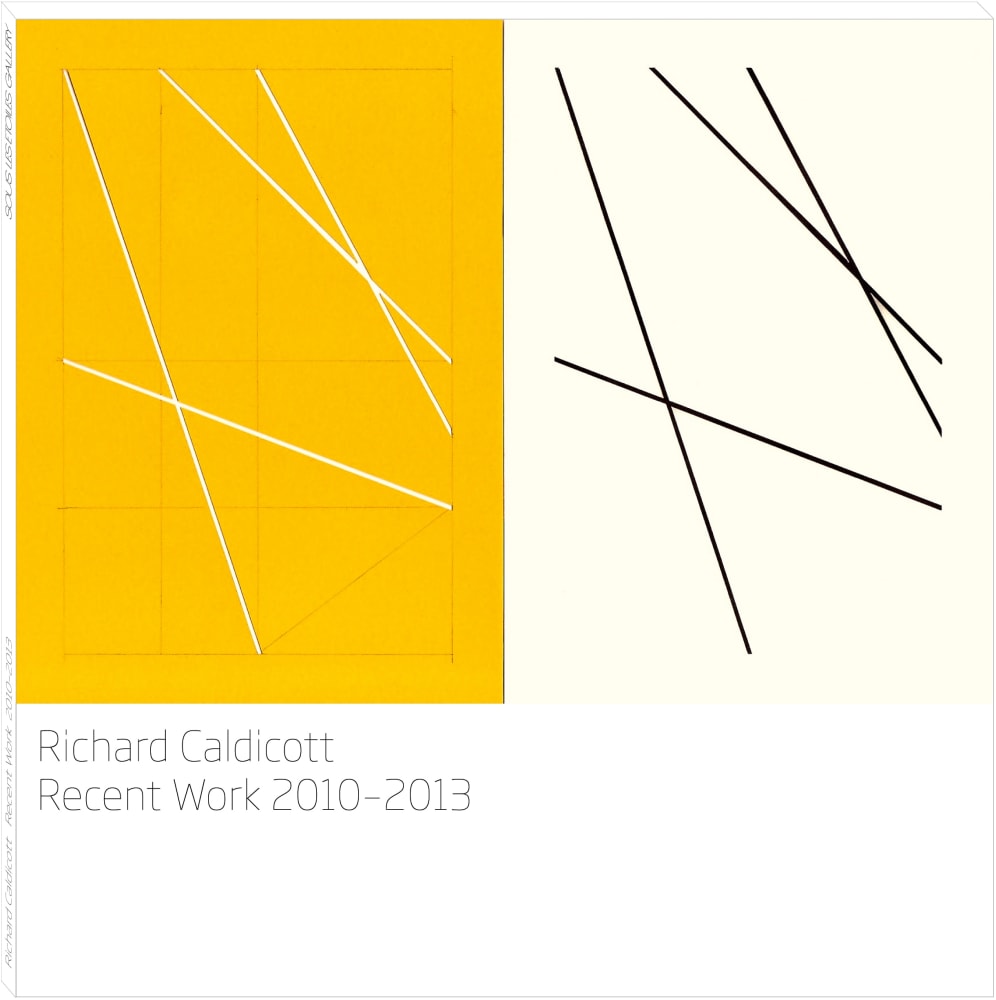 Richard Caldicott, Recent Work 2010-2013