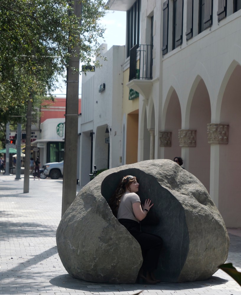 Janine Antoni | Whispering Through a Stone - City of Coral Gables, Florida - Highlights - Luhring Augustine