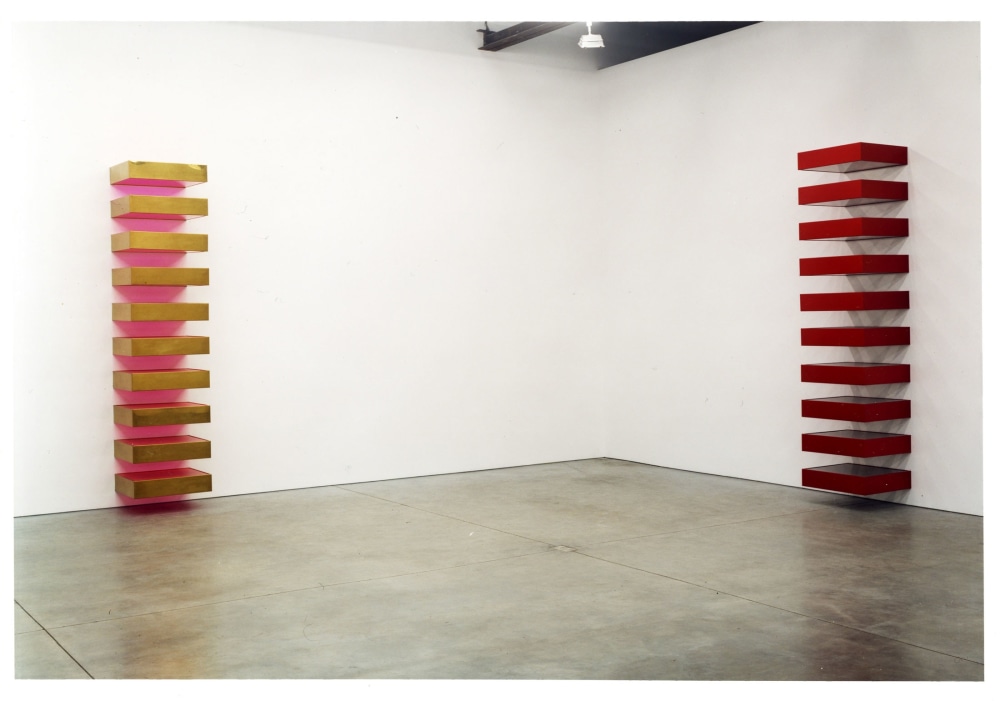 Donald Judd - Stacks - Exhibitions - Luhring Augustine