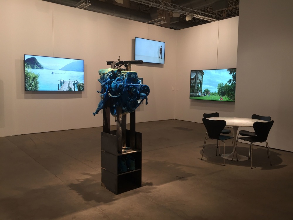 EXPO Chicago 2017 - Roger Hiorns and Ragnar Kjartansson - Art Fairs - Luhring Augustine