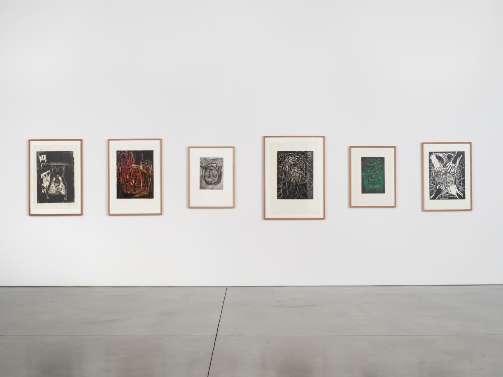 Georg Baselitz - 20th Century Prints - Exhibitions - Luhring Augustine