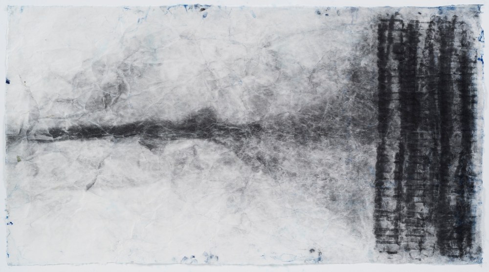 Jason Moran
Choruses in unison, 2020
Pigment on Gampi paper
42 1/2 x 77 1/2 inches (108.0 x 196.8 cm)