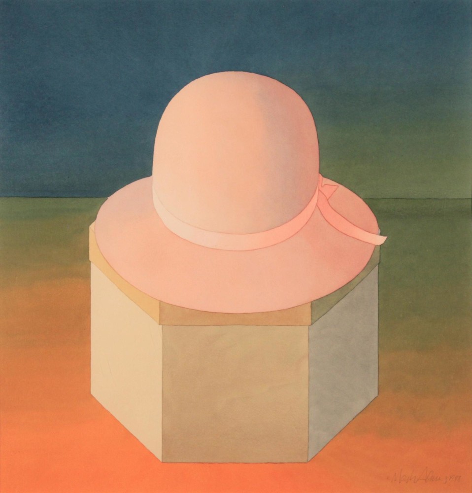 Mark Adams, Pink Felt Hat,&nbsp;1988