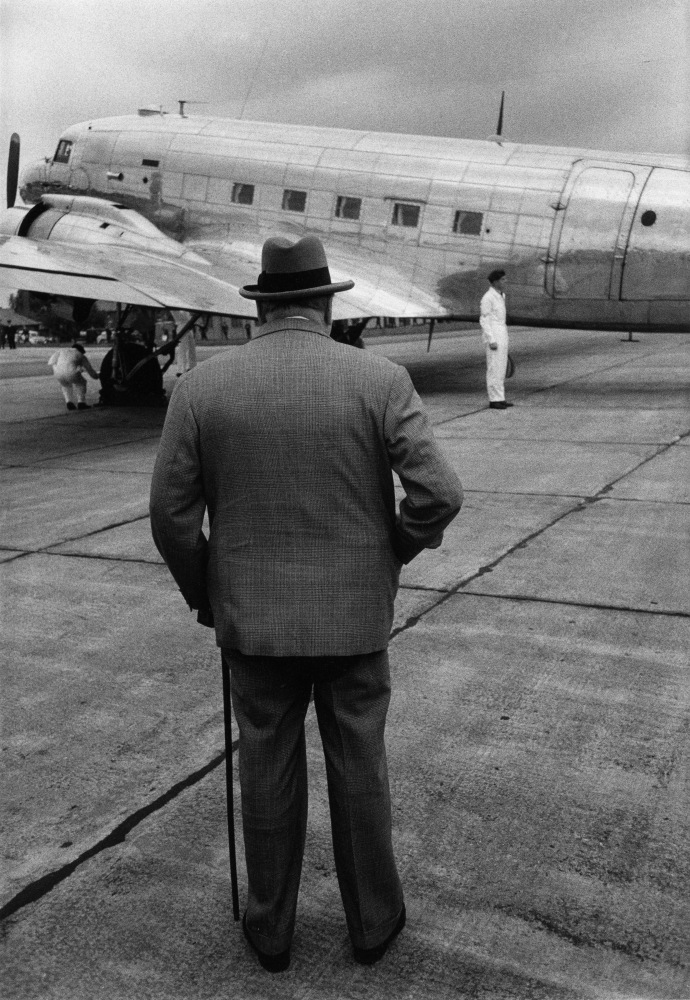 Larry Burrows Winston Churchill, 1954