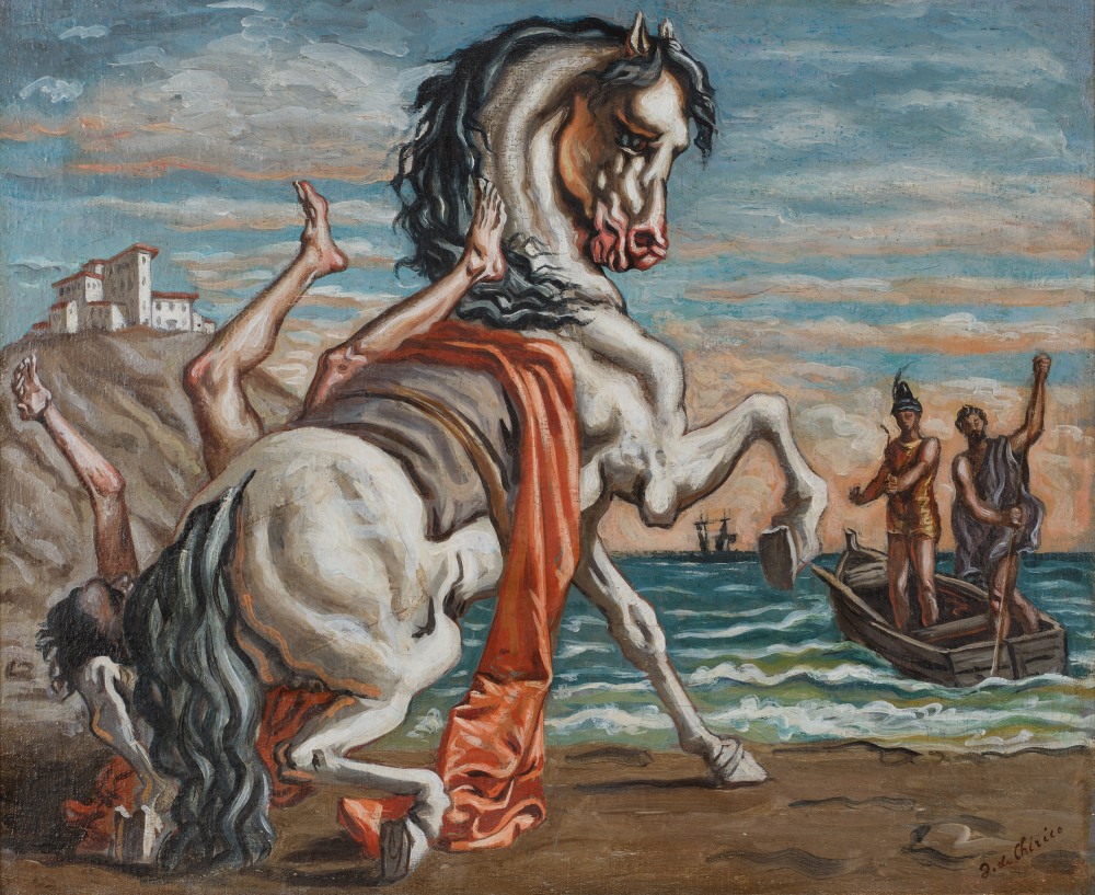 Panel: 'Giorgio de Chirico, Horses: The Death of a Rider’