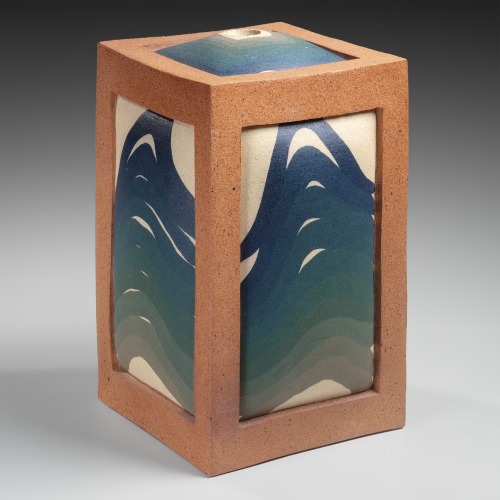 Miyashita Zenji - Mori ni toketeyuku kaze; Fading Breezes in the Woods - Artworks - Joan B Mirviss LTD | Japanese Fine Art | Japanese Ceramics