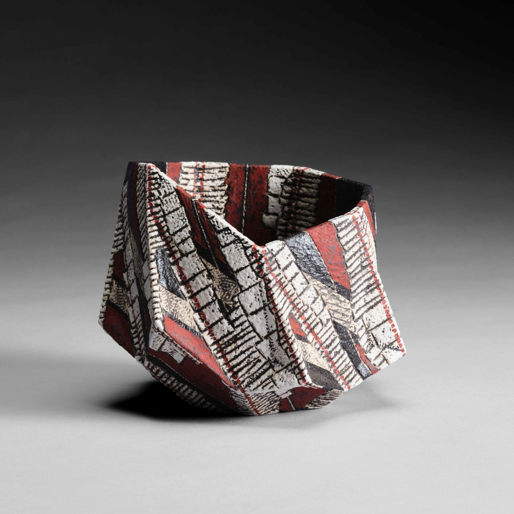 Sawada Hayato - Kakusaiwan; Brilliant Red Teabowl - Artworks - Joan B Mirviss LTD | Japanese Fine Art | Japanese Ceramics