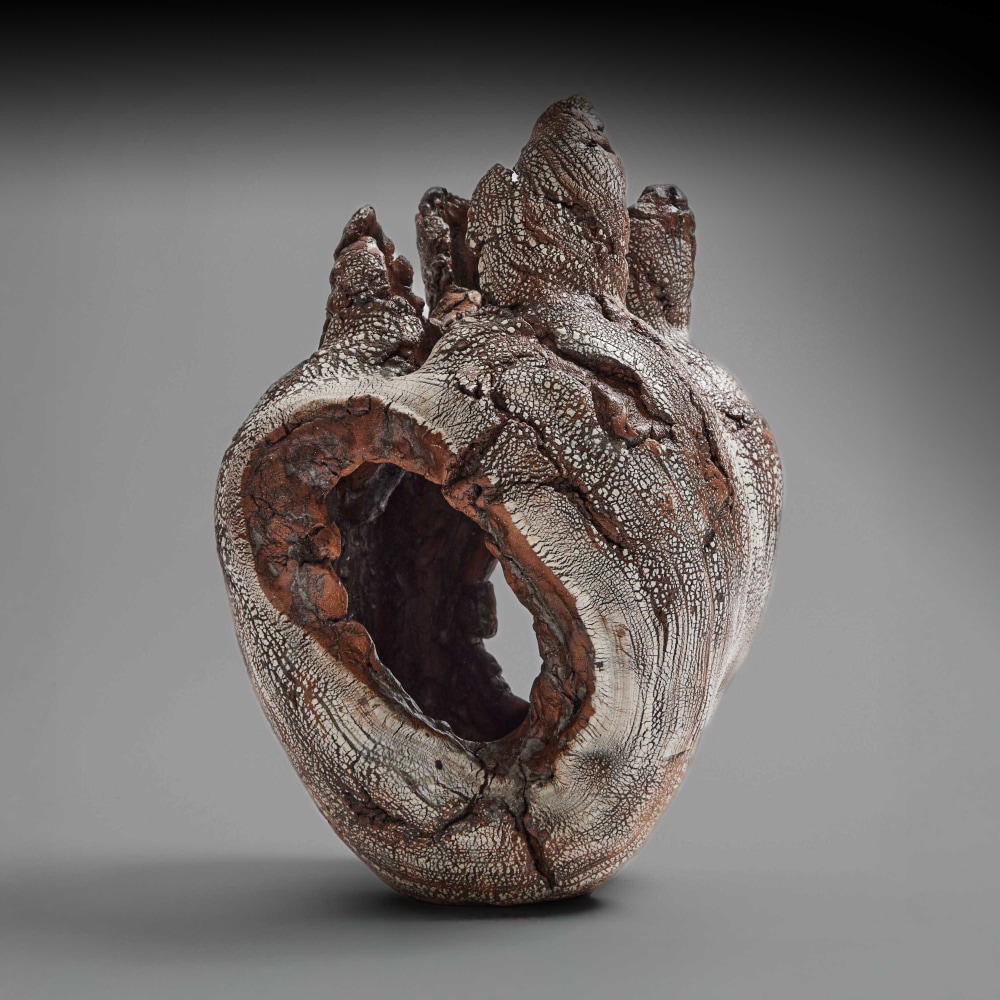 Futamura Yoshimi - Kaen; Flame - Artworks - Joan B Mirviss LTD | Japanese Fine Art | Japanese Ceramics