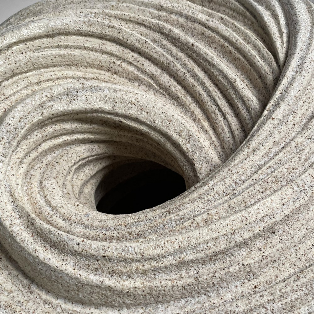 Swirling Vortex: Sand and Waves - Sakiyama Takayuki - Exhibitions - Joan B Mirviss LTD | Japanese Fine Art | Japanese Ceramics