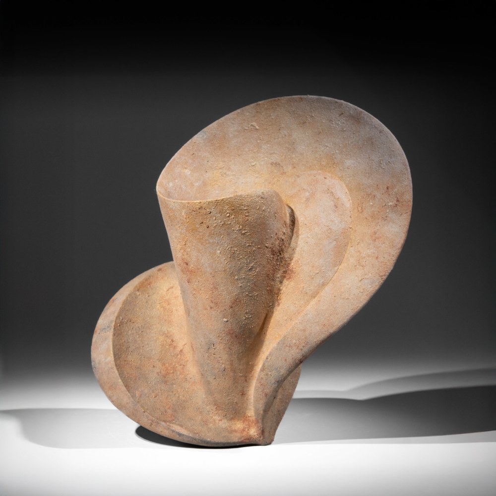 Takemura Yuri - Trumpet of Dawn - Artworks - Joan B Mirviss LTD | Japanese Fine Art | Japanese Ceramics