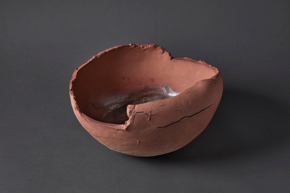 Ogawa Machiko - Haibun no utsuwa, “Ash-patterned Vessel” - Artworks - Joan B Mirviss LTD | Japanese Fine Art | Japanese Ceramics