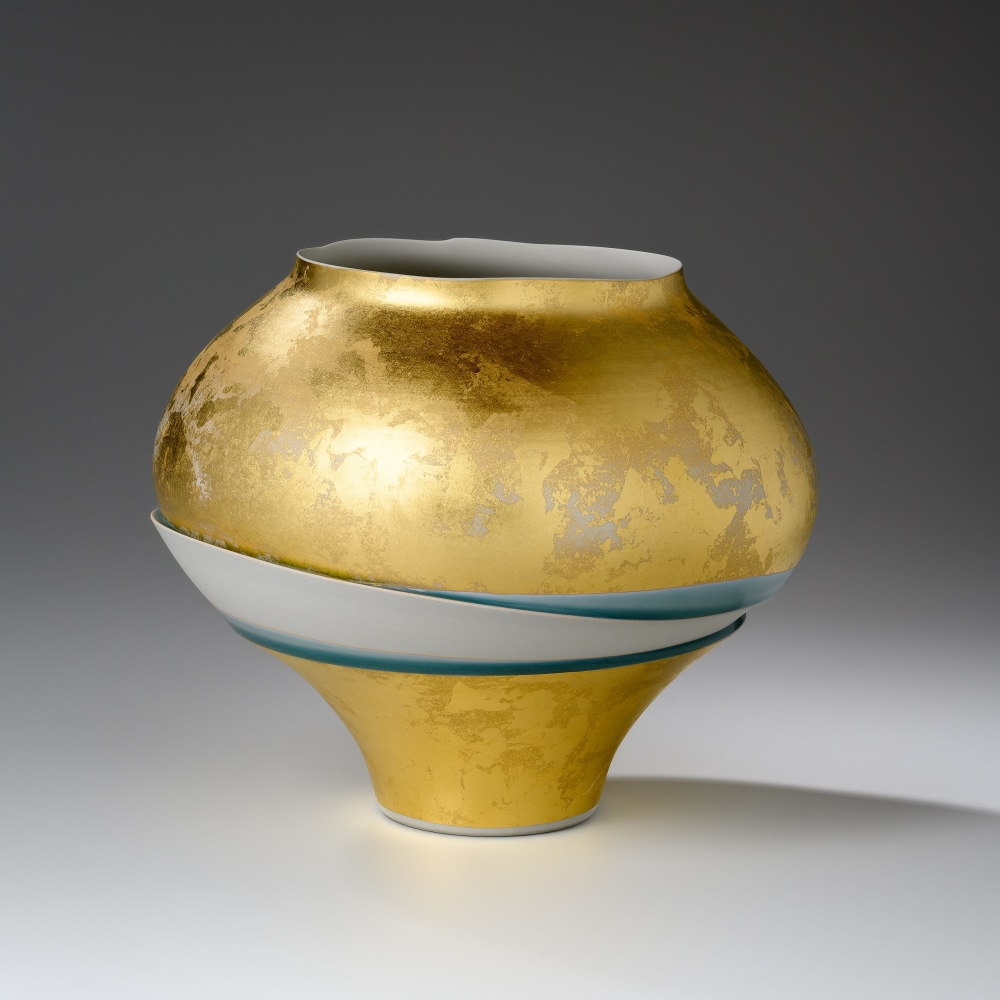 Fukumoto Fuku - Hi; Sun - Artworks - Joan B Mirviss LTD | Japanese Fine Art | Japanese Ceramics