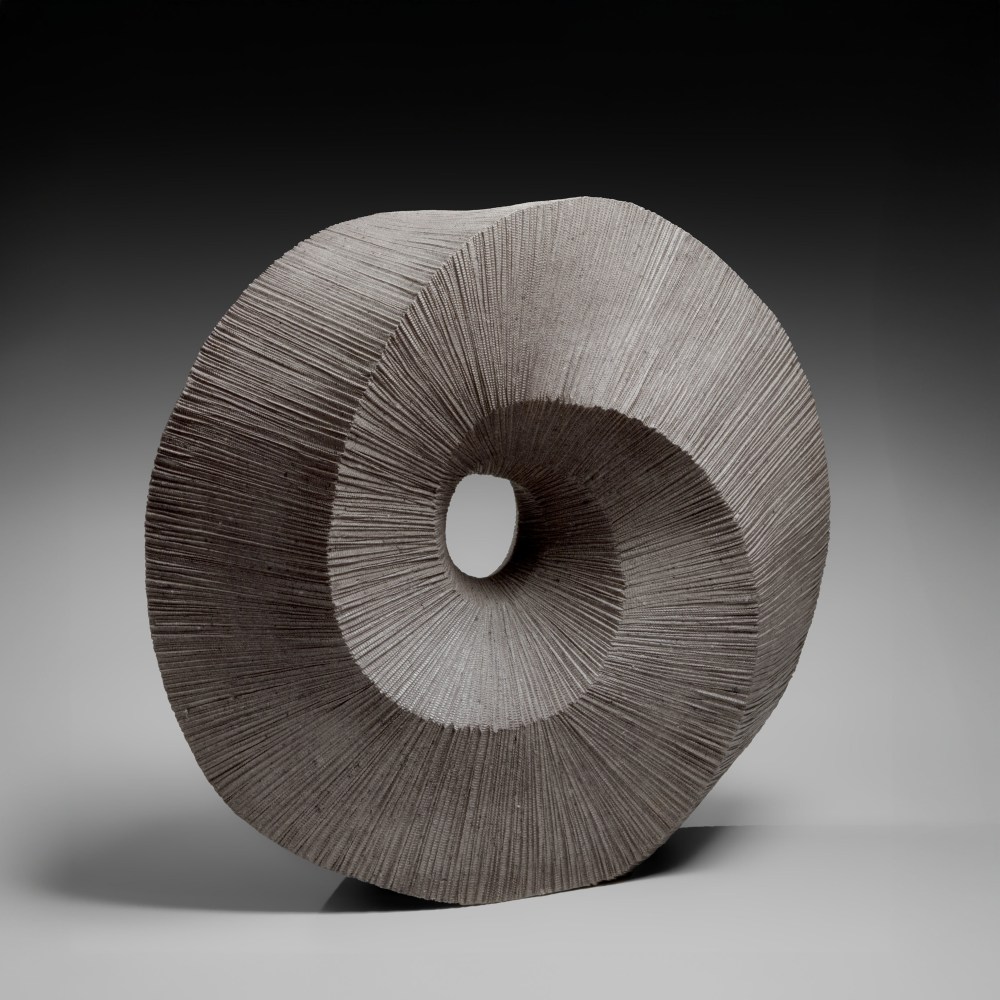 Hoshino Kayoko - CUT OUT Ring - Artworks - Joan B Mirviss LTD | Japanese Fine Art | Japanese Ceramics