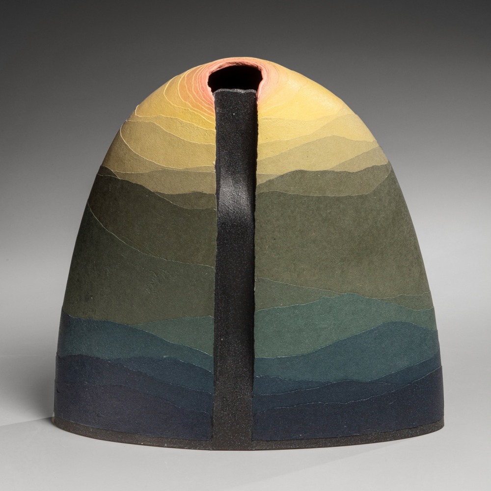 Miyashita Zenji - Yō no michi; Path of Sunlight - Artworks - Joan B Mirviss LTD | Japanese Fine Art | Japanese Ceramics