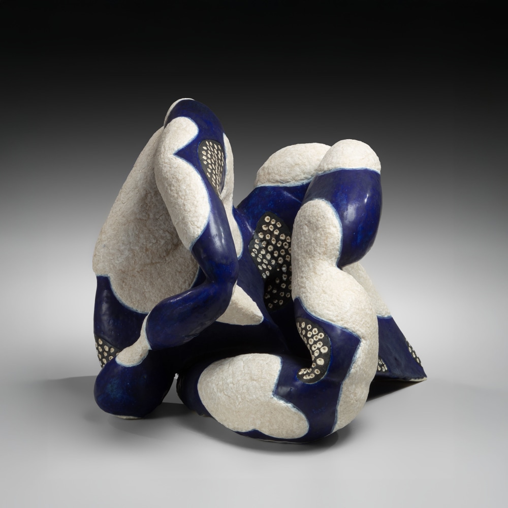 Sei Mari - Puff 2 - Artworks - Joan B Mirviss LTD | Japanese Fine Art | Japanese Ceramics