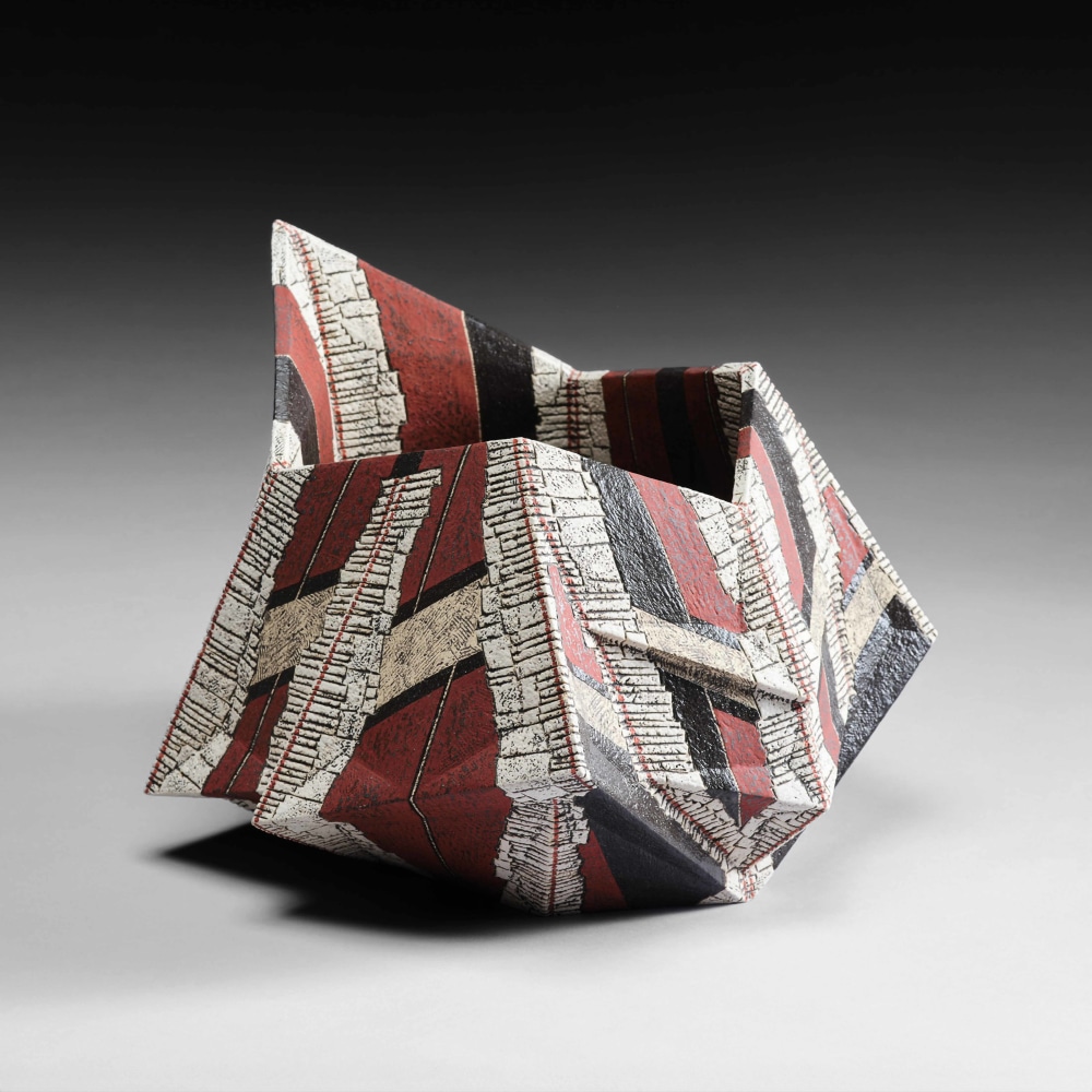 Sawada Hayato - Kakusaiki; Brilliant Red Vessel - Artworks - Joan B Mirviss LTD | Japanese Fine Art | Japanese Ceramics