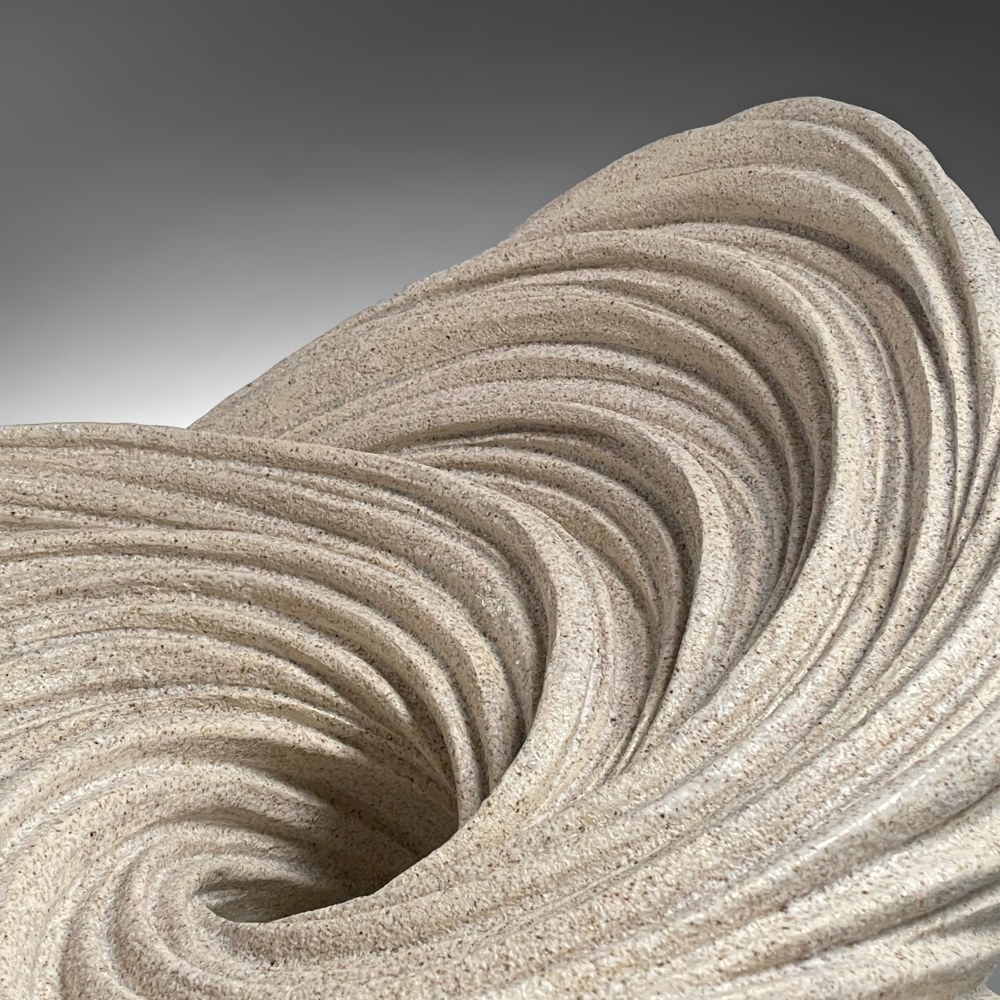 Swirling Vortex: Sand and Waves - Sakiyama Takayuki - Exhibitions - Joan B Mirviss LTD | Japanese Fine Art | Japanese Ceramics