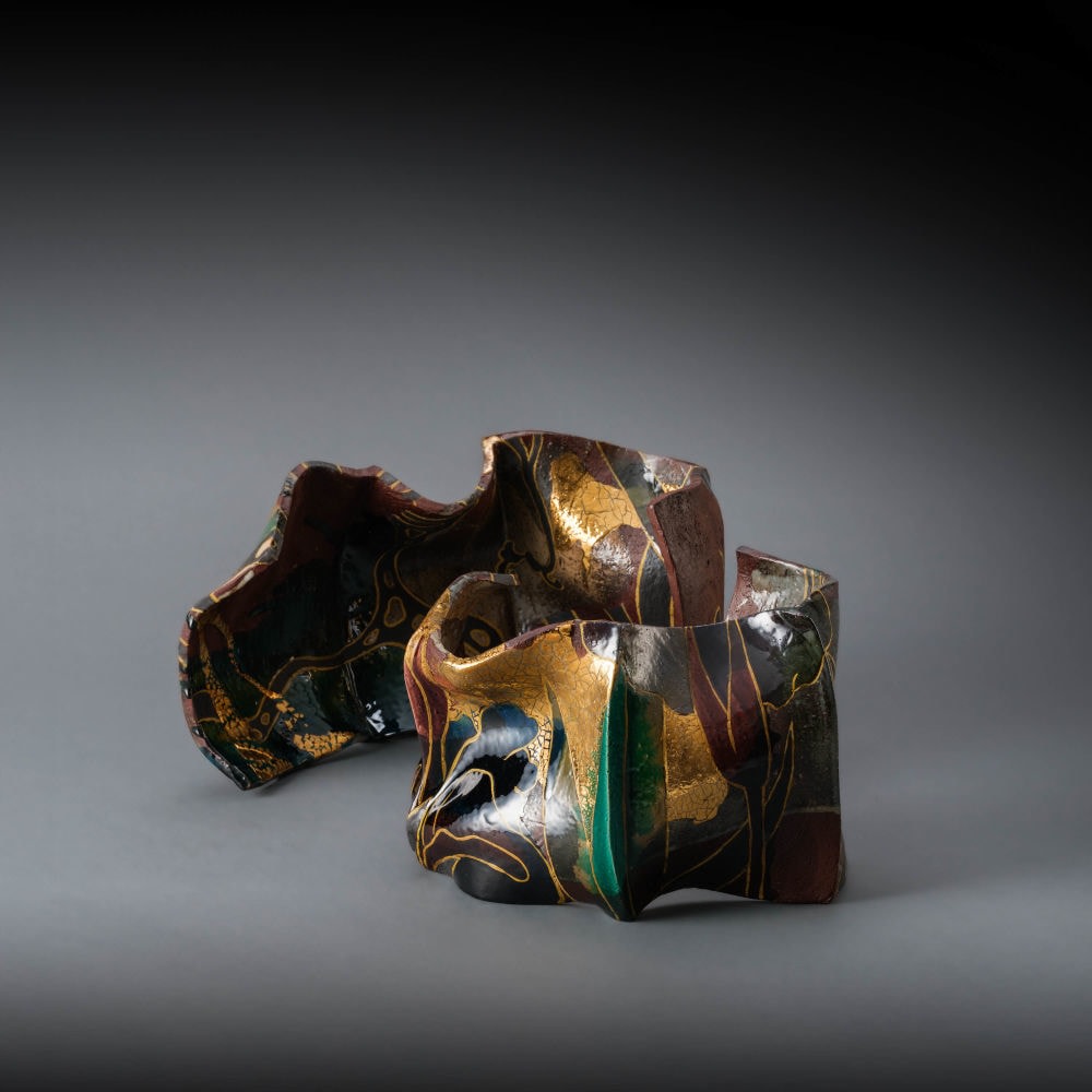 Nakamura Takuo - Vessel that is not a Vessel - Artworks - Joan B Mirviss LTD | Japanese Fine Art | Japanese Ceramics