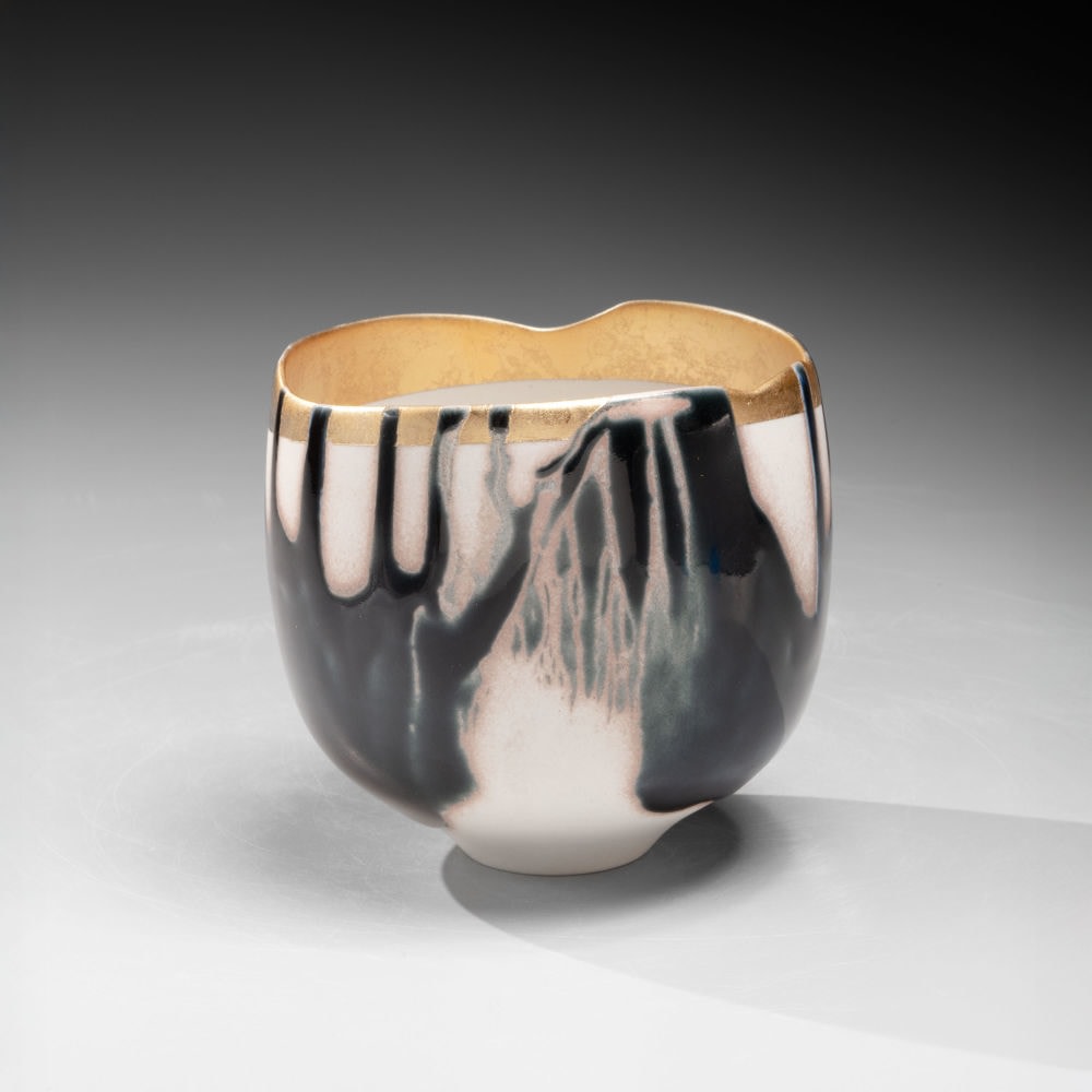 Fukumoto Fuku - Hi; Sun - Artworks - Joan B Mirviss LTD | Japanese Fine Art | Japanese Ceramics