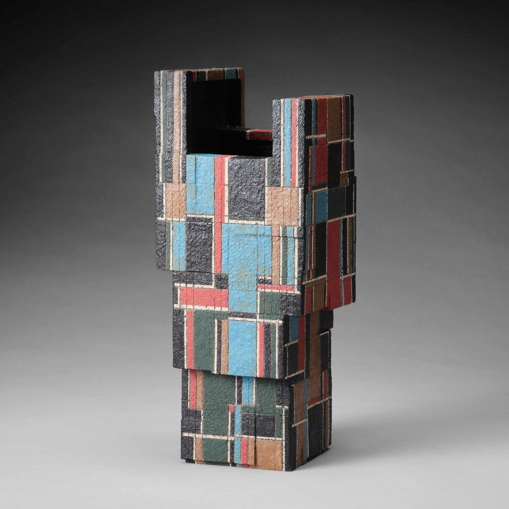 Sawada Hayato - Shōkeiki; Structural View Vessel - Artworks - Joan B Mirviss LTD | Japanese Fine Art | Japanese Ceramics