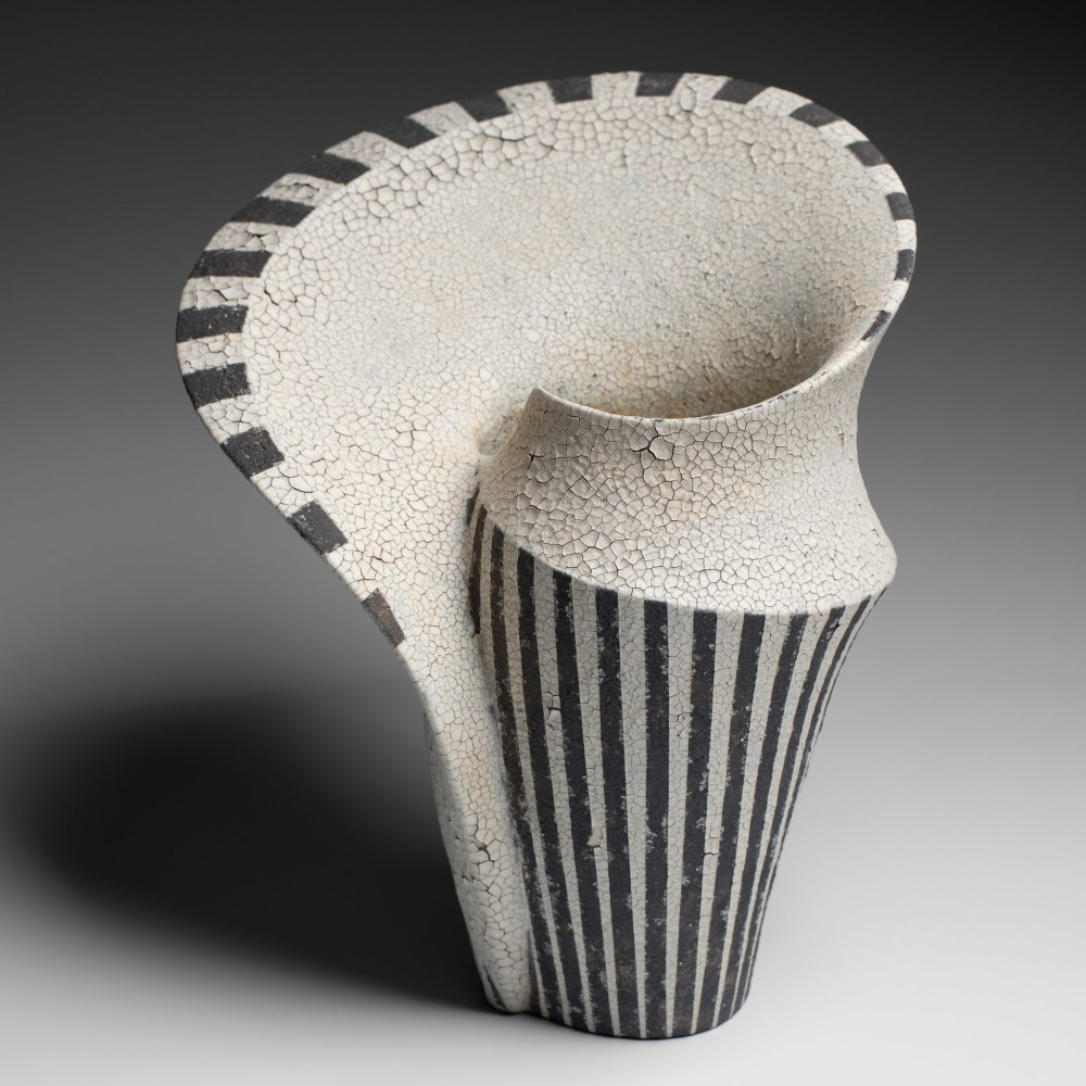Takemura Yuri - Summer Rain - Artworks - Joan B Mirviss LTD | Japanese Fine Art | Japanese Ceramics