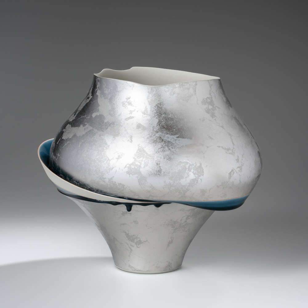 Fukumoto Fuku - Tsuki; Moon - Artworks - Joan B Mirviss LTD | Japanese Fine Art | Japanese Ceramics