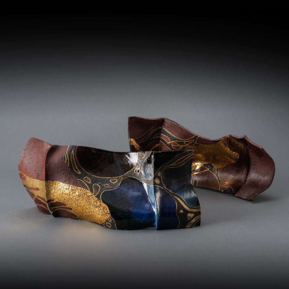 Nakamura Takuo - Vessel that is not a Vessel - Artworks - Joan B Mirviss LTD | Japanese Fine Art | Japanese Ceramics