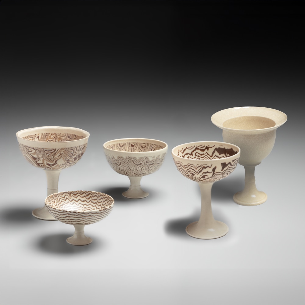 Layered Clay - Matsui Kōsei, Miyashita Zenji, Ogata Kamio, and others - Exhibitions - Joan B Mirviss LTD | Japanese Fine Art | Japanese Ceramics