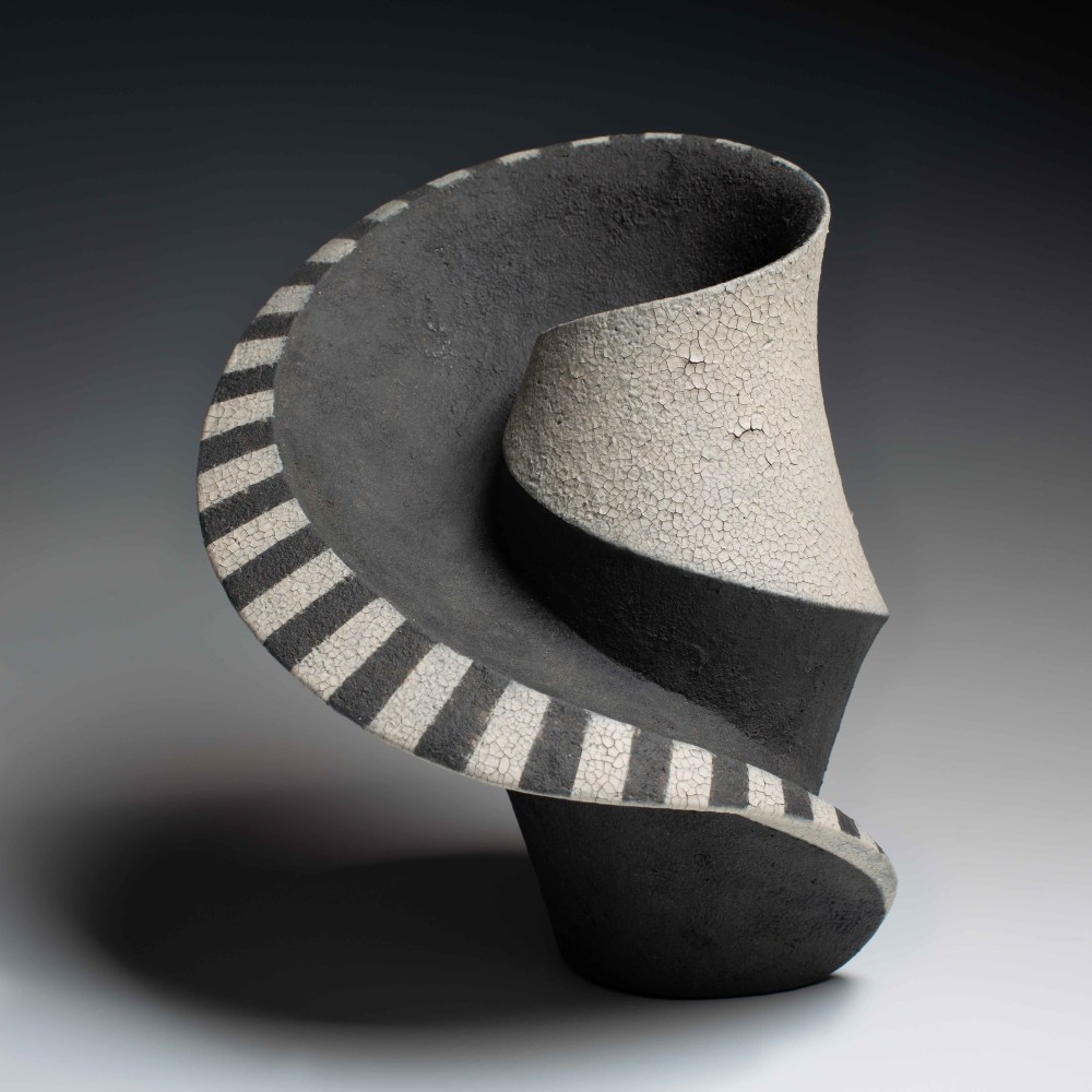 Takemura Yuri - Engraved Corridor - Artworks - Joan B Mirviss LTD | Japanese Fine Art | Japanese Ceramics