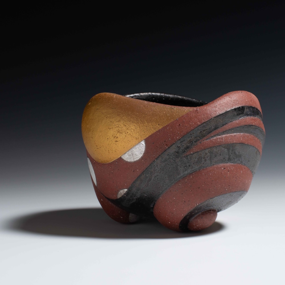 Takemura Yuri - Swift Waves - Artworks - Joan B Mirviss LTD | Japanese Fine Art | Japanese Ceramics