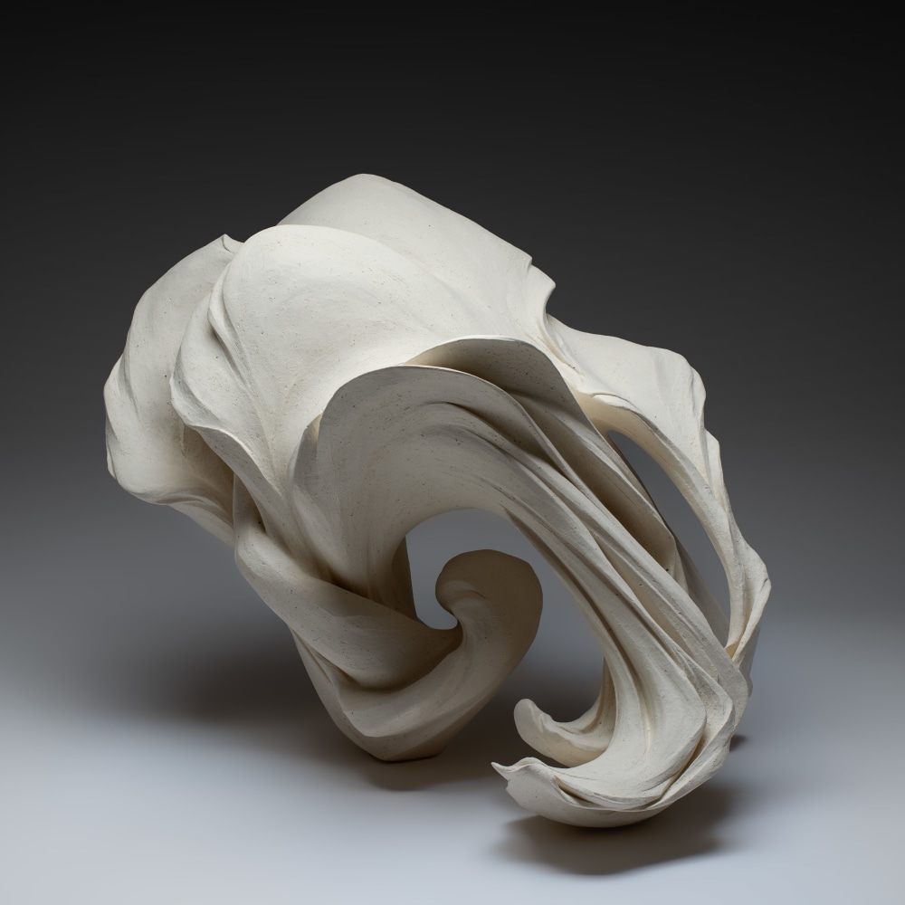 Fujikasa Satoko - Vortex - Artworks - Joan B Mirviss LTD | Japanese Fine Art | Japanese Ceramics