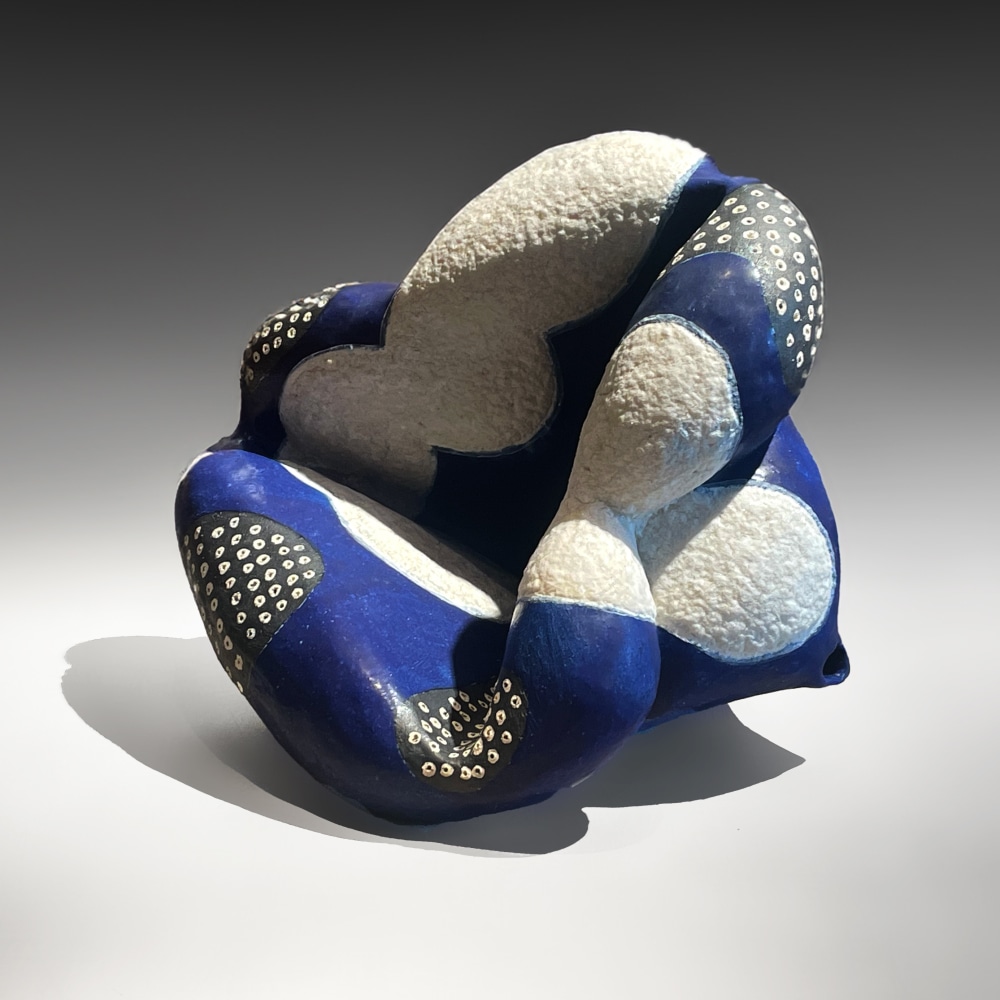 Sei Mari - Puff 3 - Artworks - Joan B Mirviss LTD | Japanese Fine Art | Japanese Ceramics
