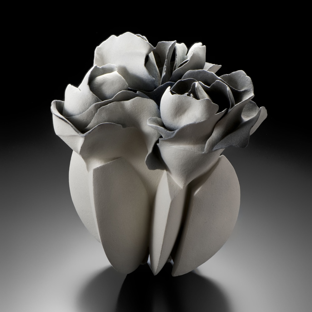 Fujino Sachiko - Imagery-White - Artworks - Joan B Mirviss LTD | Japanese Fine Art | Japanese Ceramics