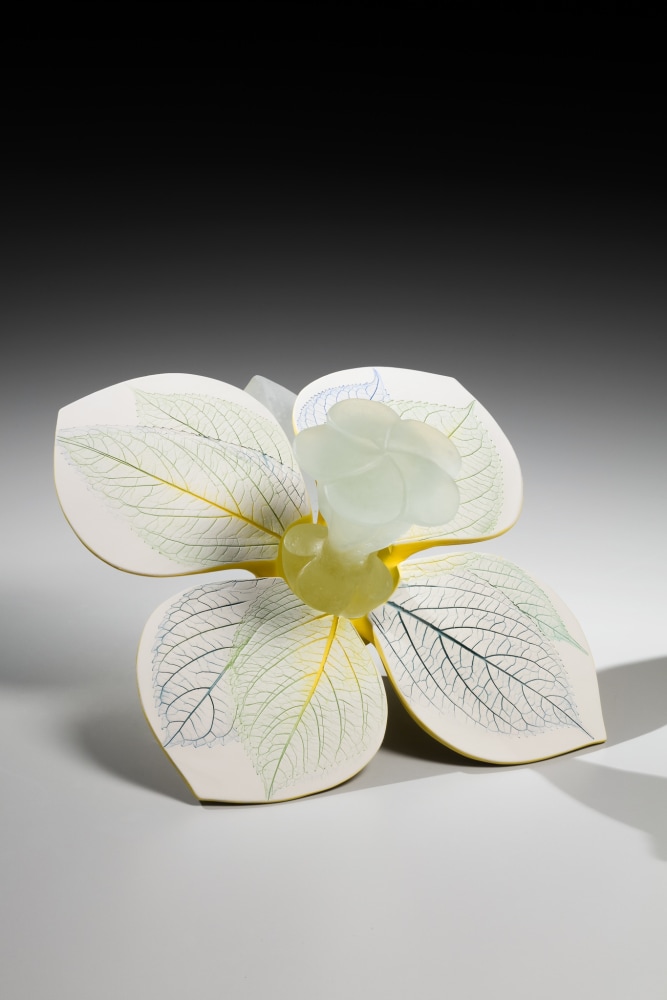 Tashima Etsuko - Flower 5 - Artworks - Joan B Mirviss LTD | Japanese Fine Art | Japanese Ceramics