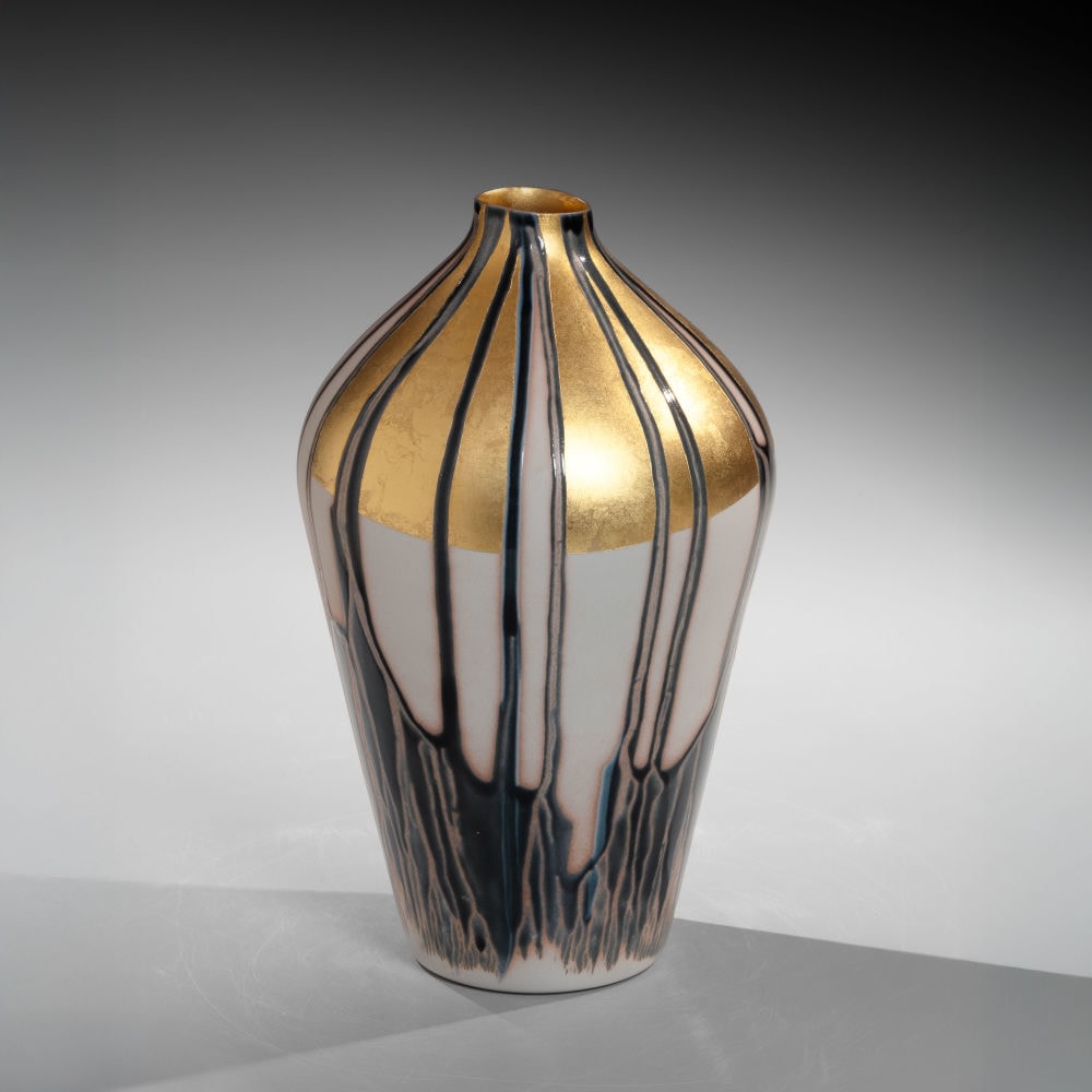 Fukumoto Fuku - Hi; Sun - Artworks - Joan B Mirviss LTD | Japanese Fine Art | Japanese Ceramics